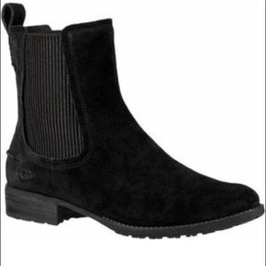 Sale‼️UGG hillhurst black suede booties